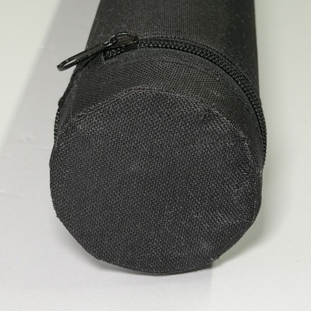 American Explorer Fly Fishing Rod Case Black Used Zipper Top Outdoors Exploring - Picture 9 of 12